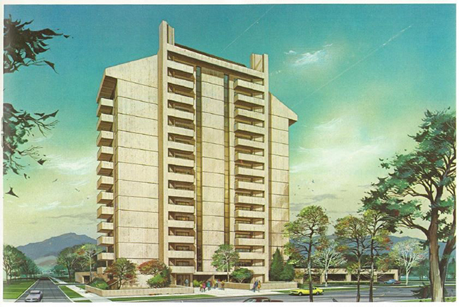 Avant Garde Condominiums, Owned by Mizel Development Corporation in 1973.