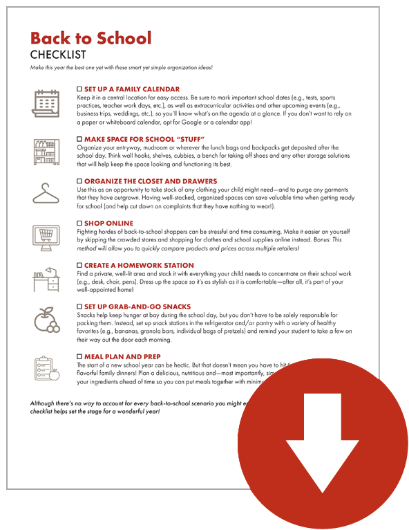 The Essential Back to School Checklist for Teachers