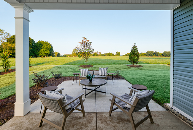 covered patio in the nashville suburbs