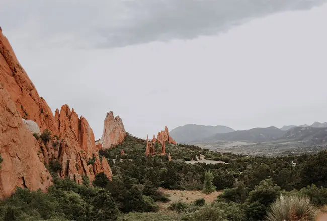 A move to the Colorado Springs area means enjoying scenic views