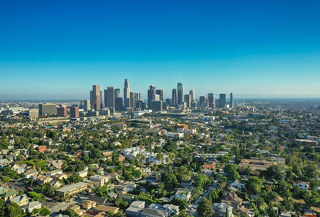 Los Angeles, CA skyline