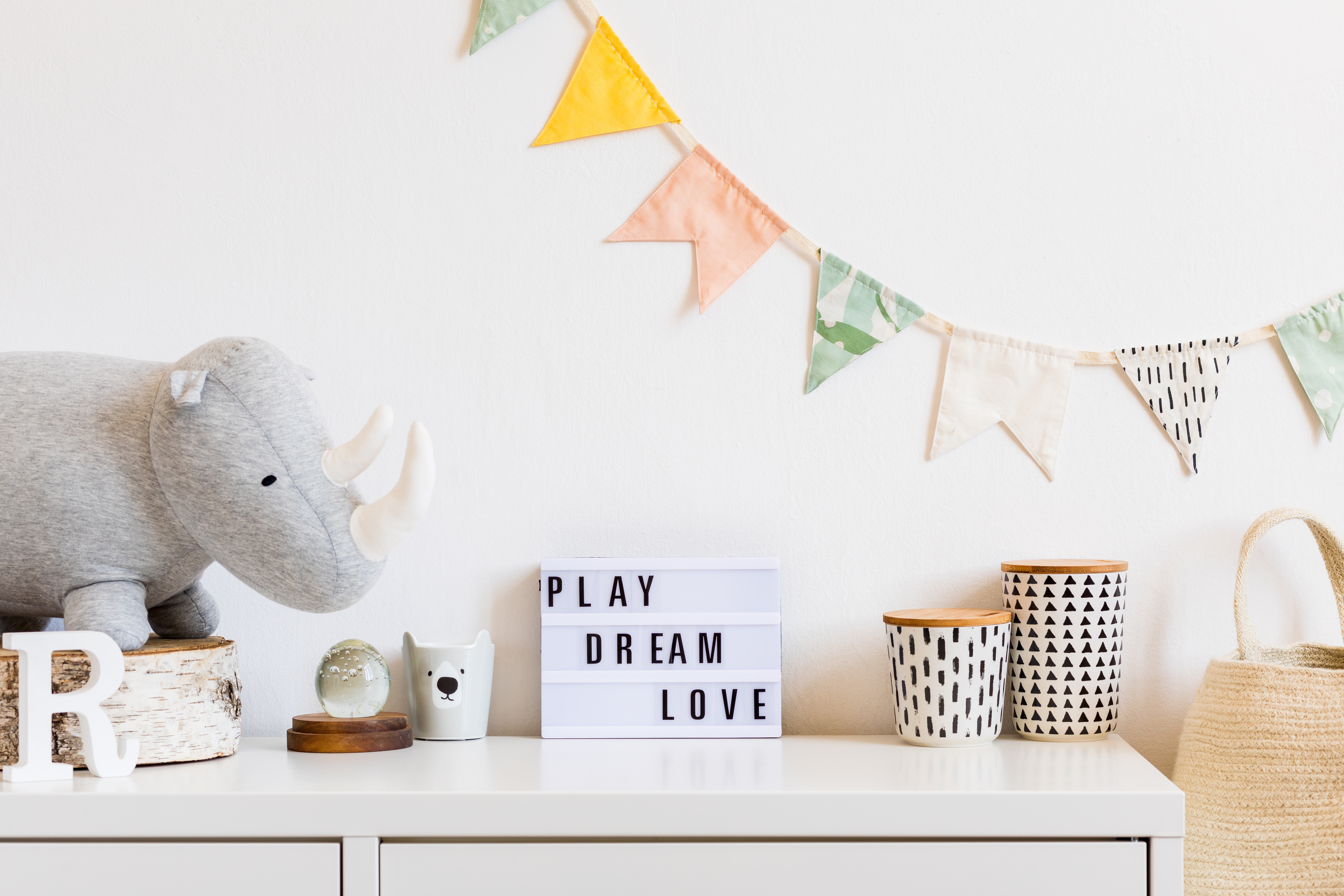 Cute decorations in a child's room