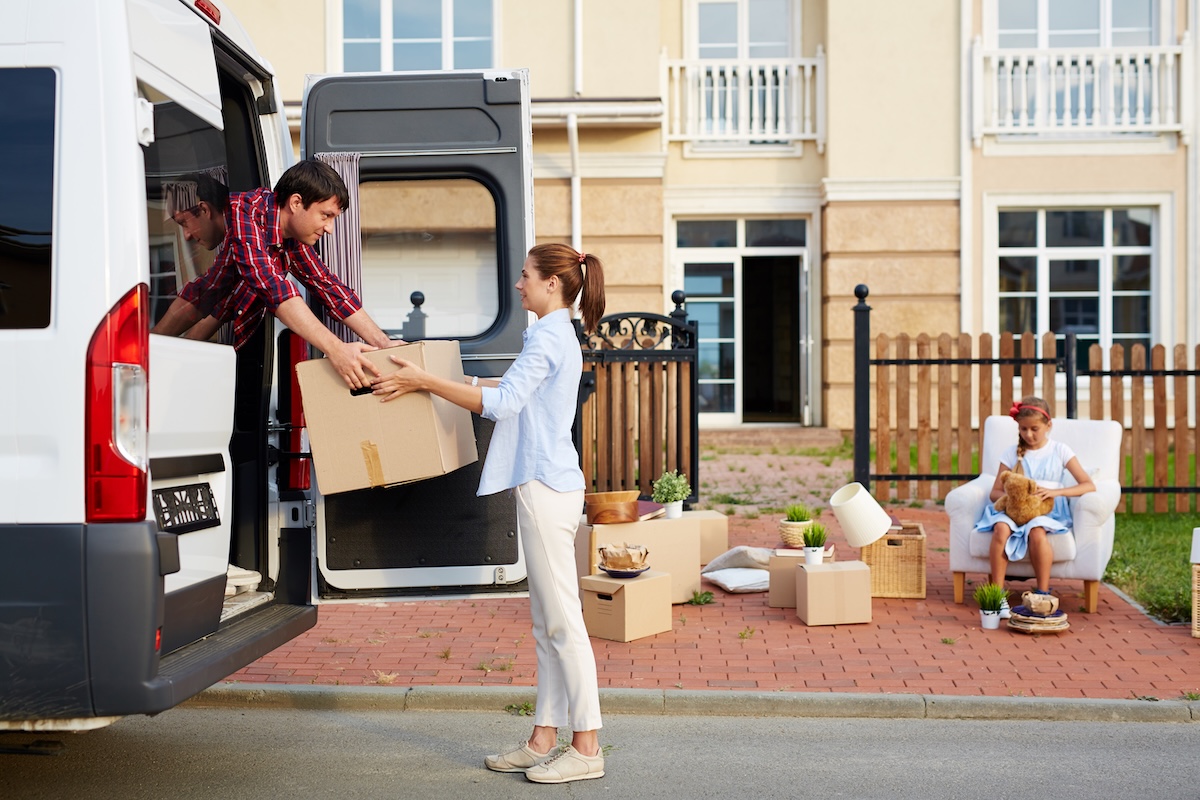 Family following Packing Tips for Moving