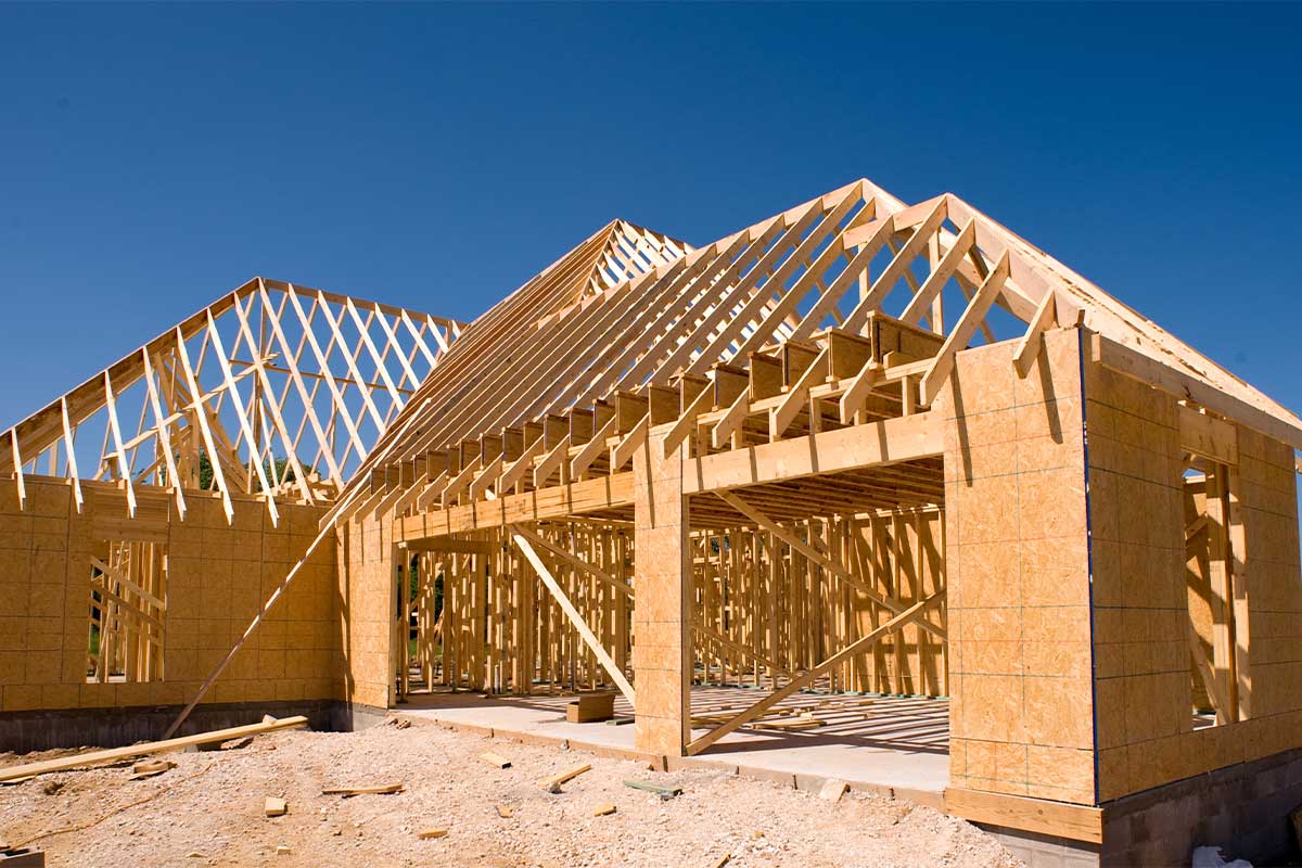 House being built
