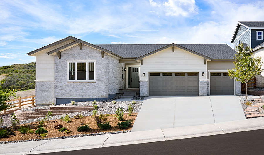 New home at one of Richmond American's luxury communities