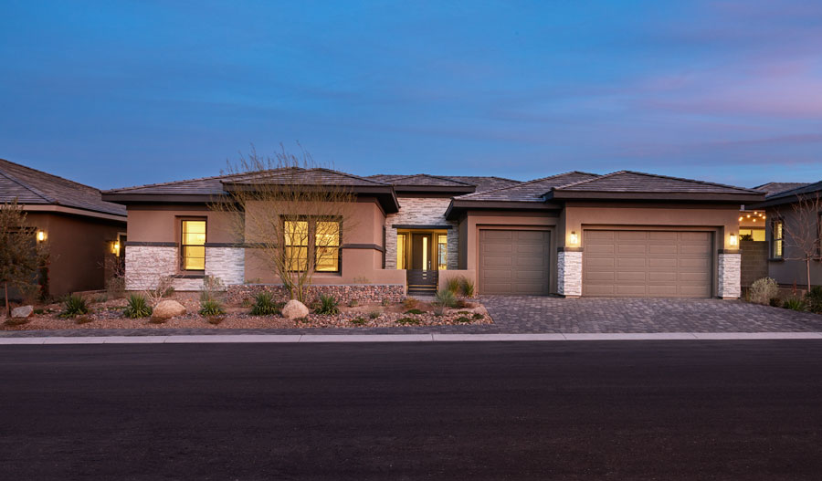 New home at one of Richmond American's luxury communities