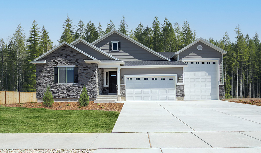 New home at one of Richmond American's luxury communities