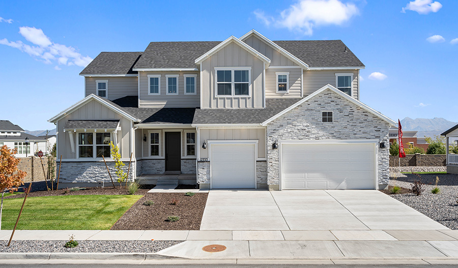 New home at one of Richmond American's luxury communities