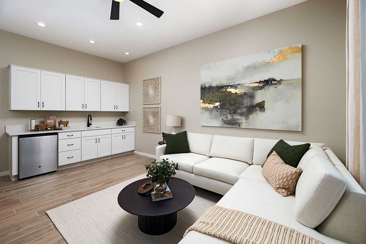 Fully furnished guest suite