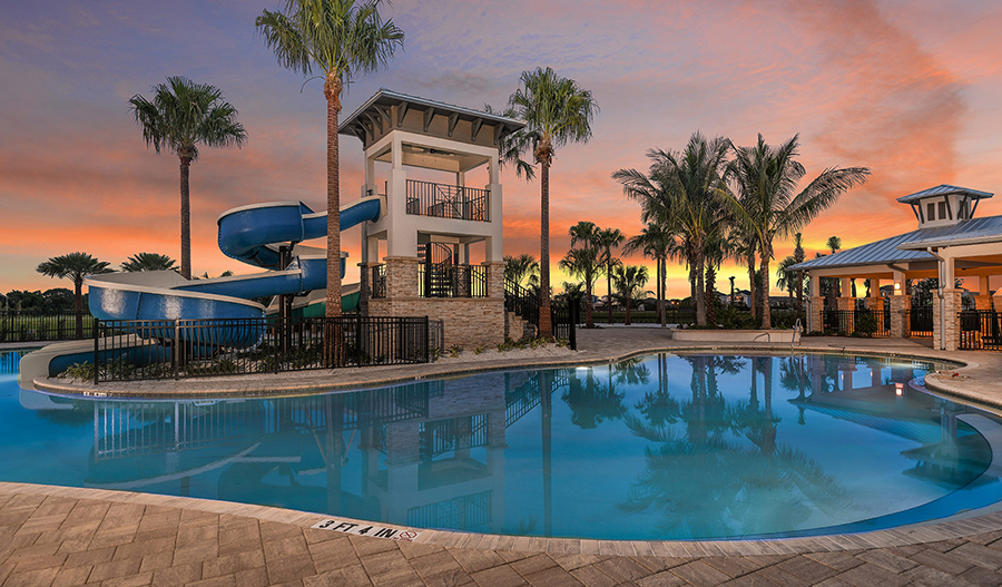 Community pool at Waterset