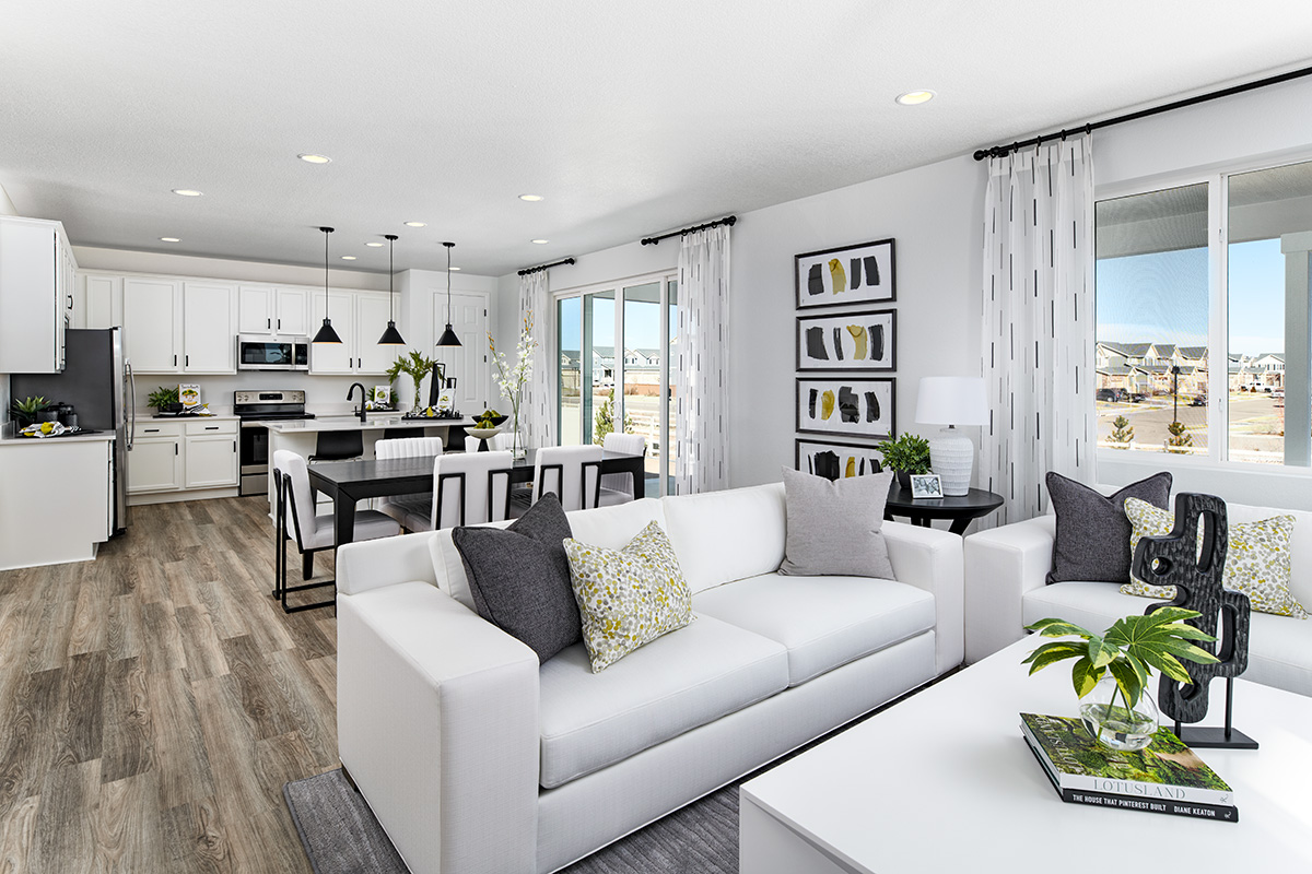 Open and inviting living spaces
