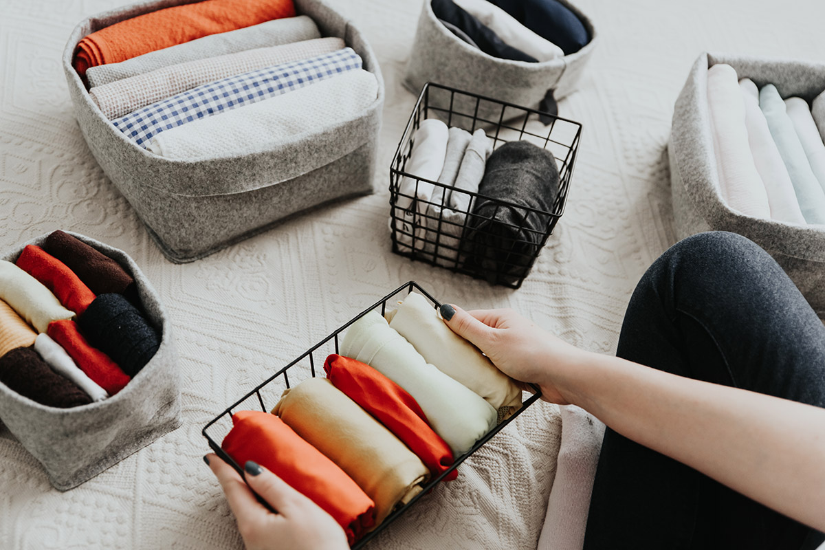 Linen storage is essential for hosting