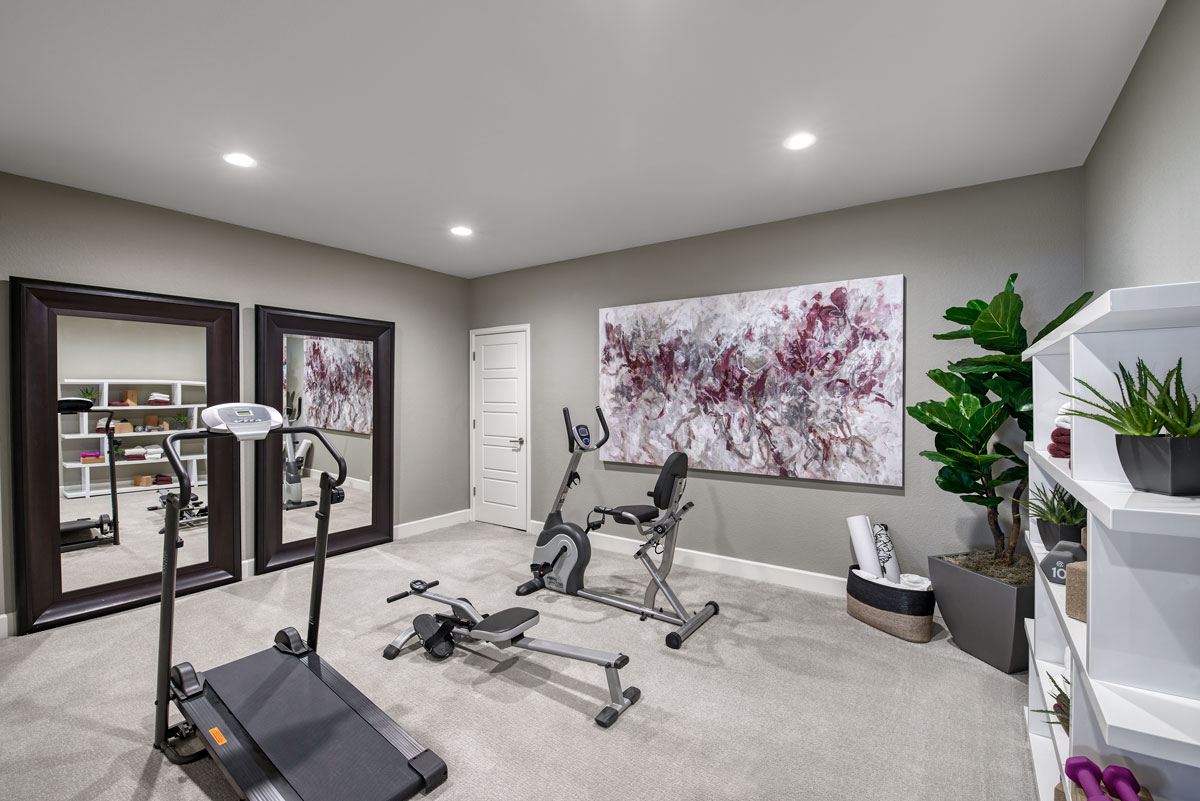 Office? Craft room? Home gym? Flex rooms give you the choice.