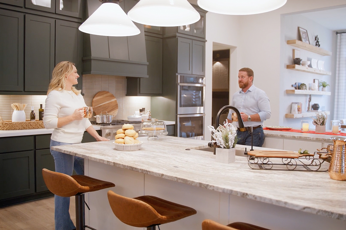 Entertainer&rsquo;s kitchen with plenty of storage