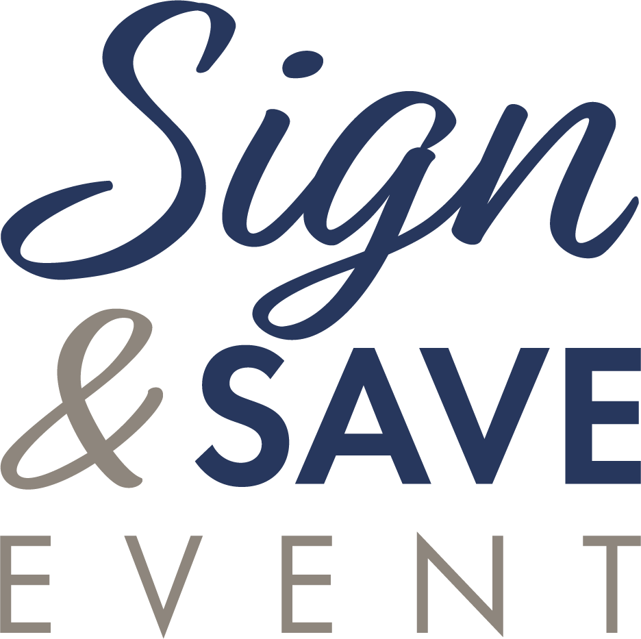 Sign and Save Event