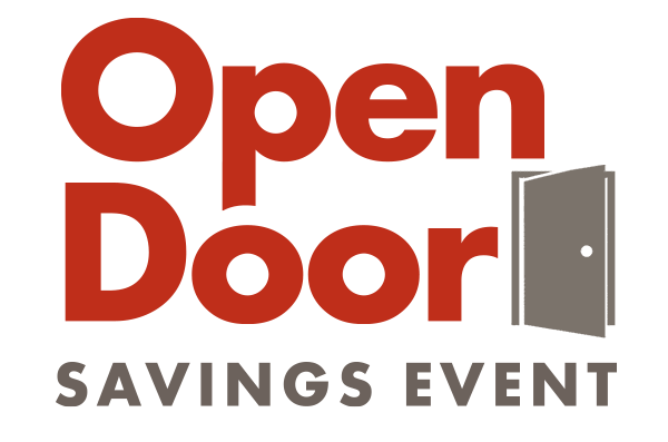 Open Door Savings Event logo