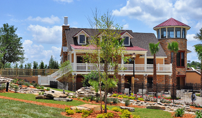 Community clubhouse at Rolling Hills at Lake Asbury in Jacksonville