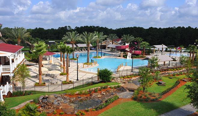 Community pool at Rolling Hills at Lake Asbury in Jacksonville