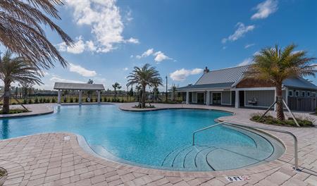 Community pool in Gran Lake in Jacksonville