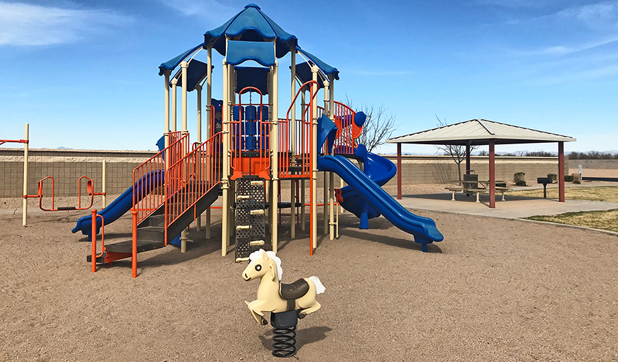 Crestfield Manor Community playground at Crestfield Manor