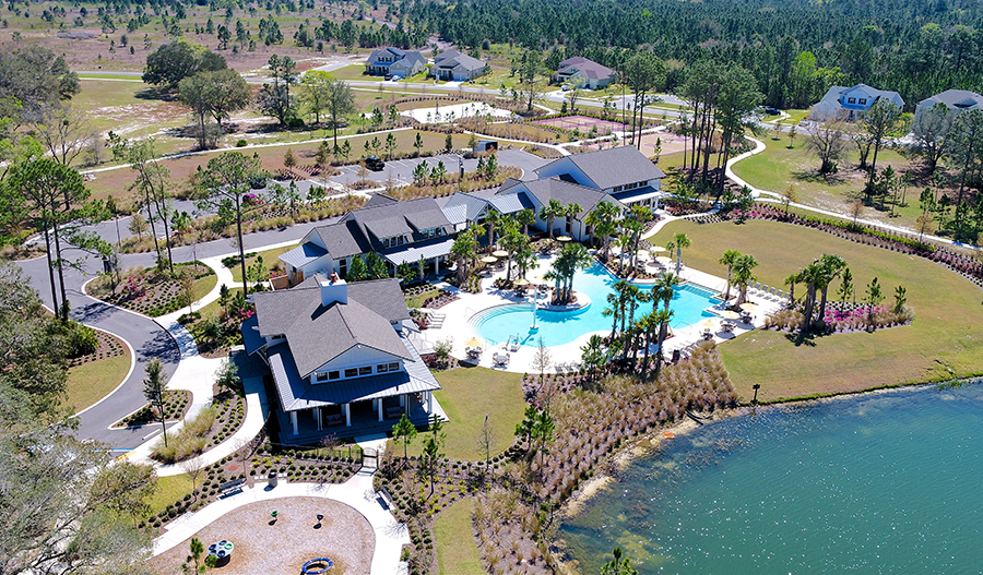 Clubhouse and Pool in Trailmark in JAX