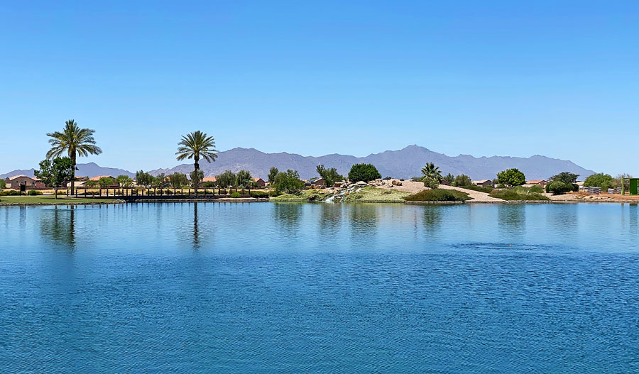 Lake in Lakes at Rancho El Dorado