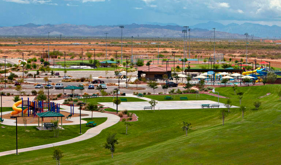 parks and playgrounds in rural area