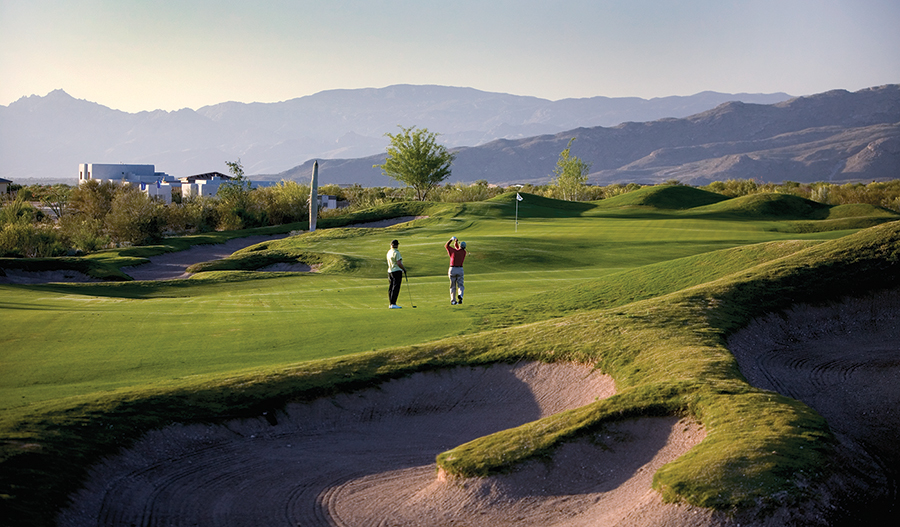 Golf course at Riverwalk at rancho del Lago