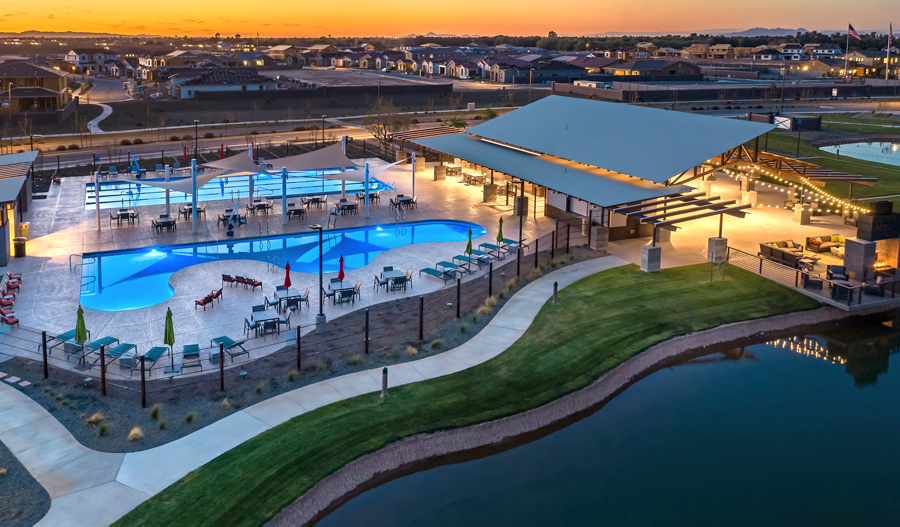 Pool at Harvest at Queen Creek