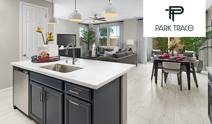 The Rosewood floor plan kitchen