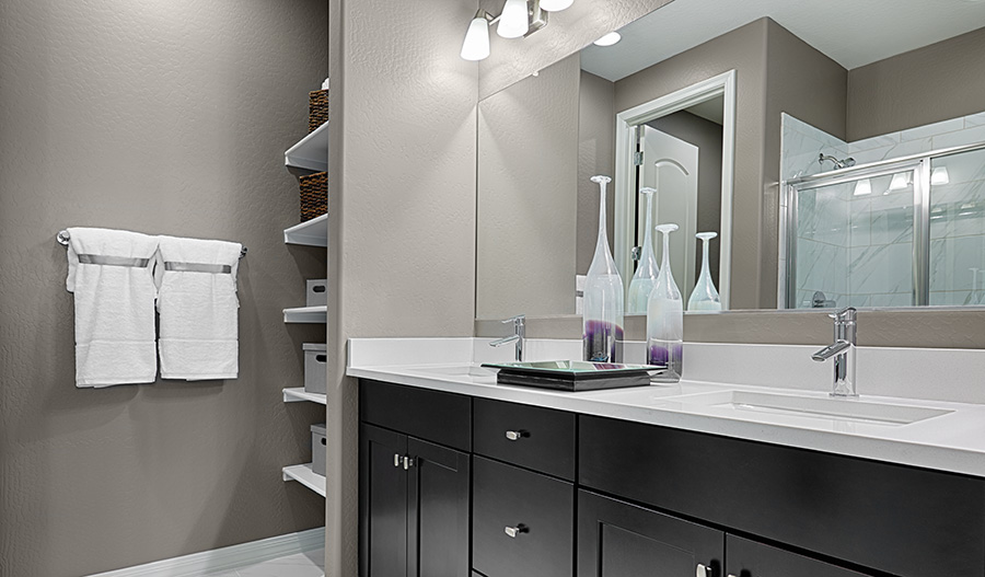 Bathroom in the Amethyst floor plan