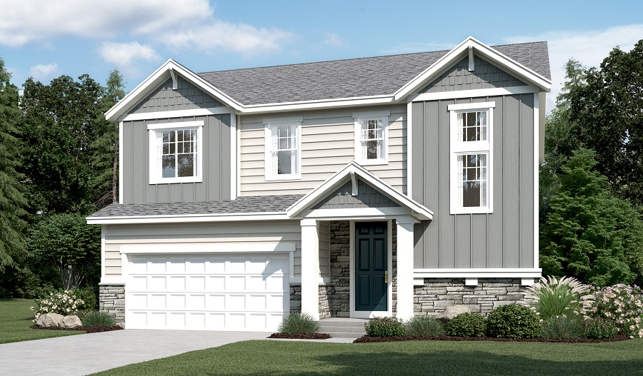 The Bedford - Elevation E