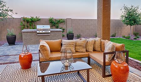 Patio in the Citrine floor plan
