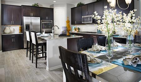 Kitchen in the Daniel floor plan