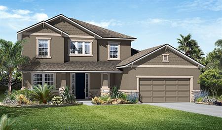 Exterior C of the Desiree floor plan