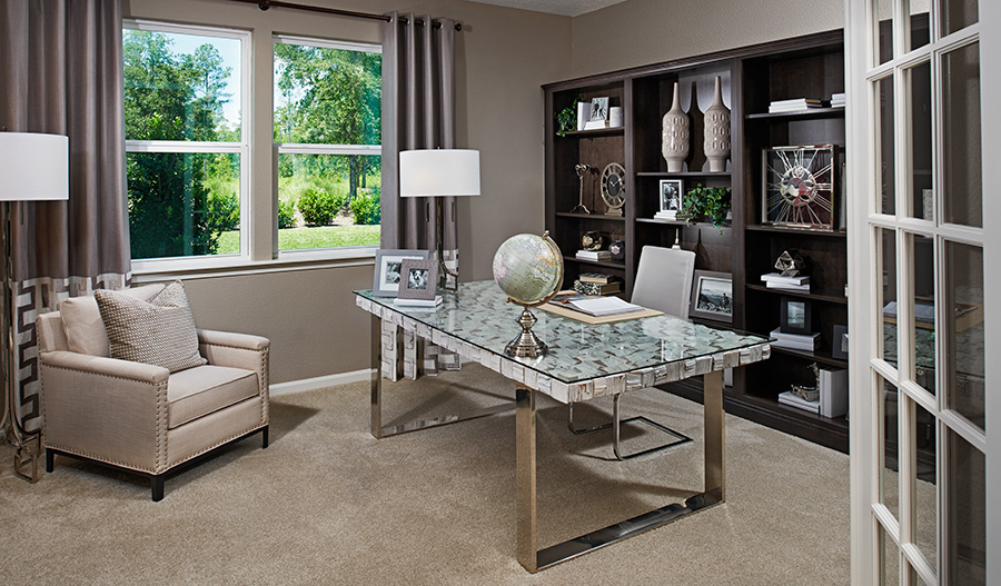 The Dillon Study in the Dillon floor plan