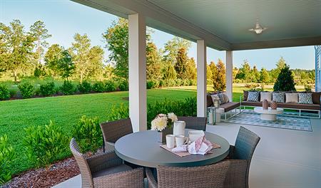 Patio in the Dillon floor plan