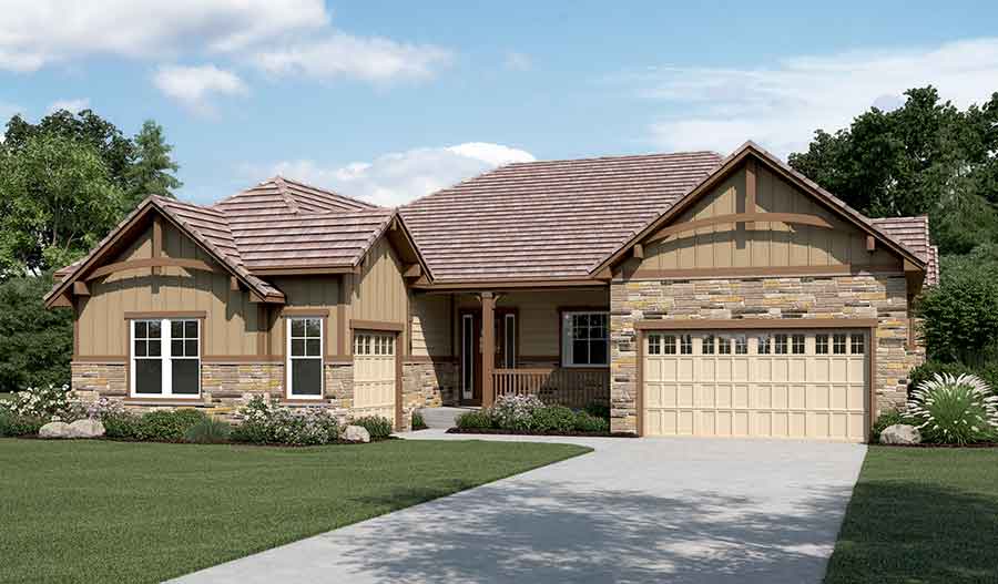 Hanford floor plan at Montane Richmond American Homes