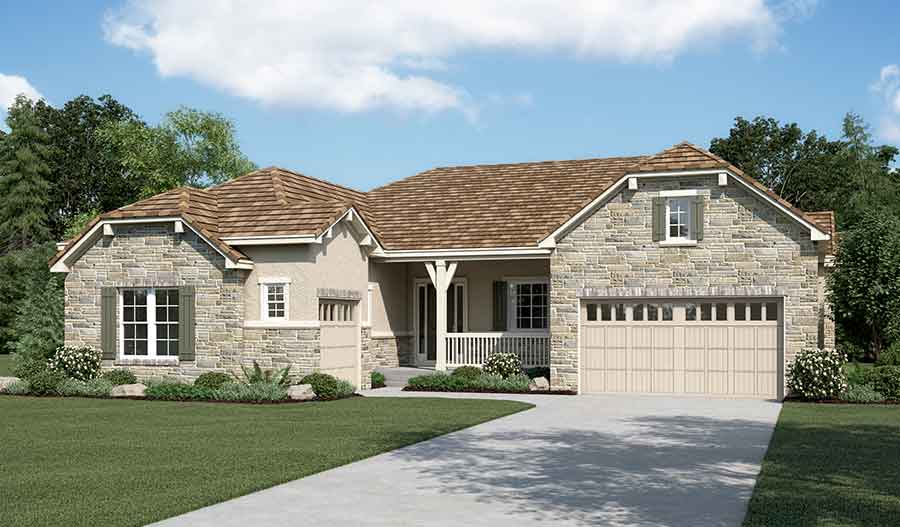Hanford floor plan at Montane Richmond American Homes