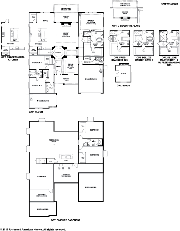 Oak Ridge at Crystal Valley Castle Rock Community Richmond American