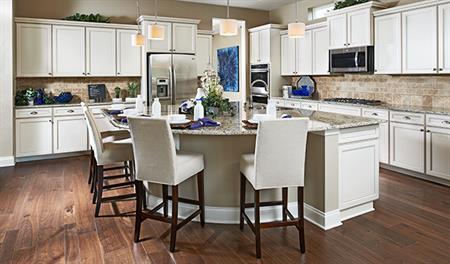 Kitchen in the Heidi floor plan