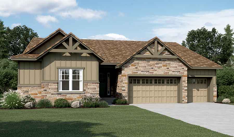 Holbrook floor plan at Montane Richmond American Homes