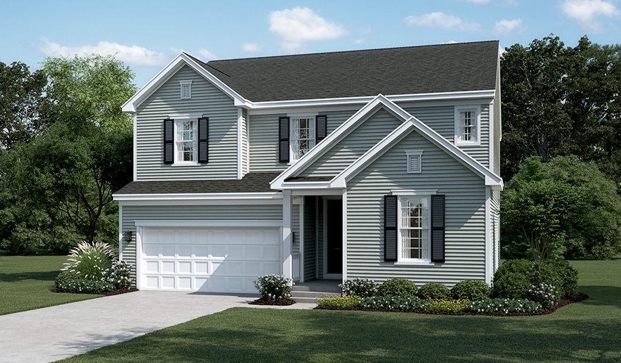 Exterior A of the Hopewell floor plan