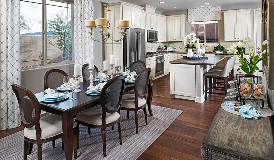 Kitchen/nook of the Lawson/Birch in LV