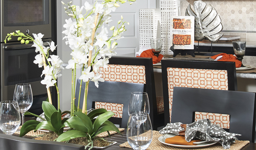 Kitchen nook Dining room in the Alexa floor plan