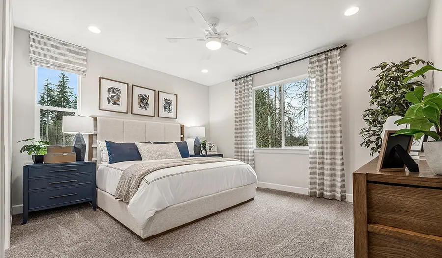 Bedroom Bedroom of the Lowell floor plan