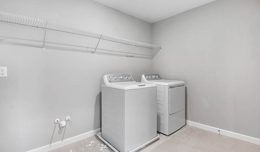 Laundry Room of the Ammolite floor plan