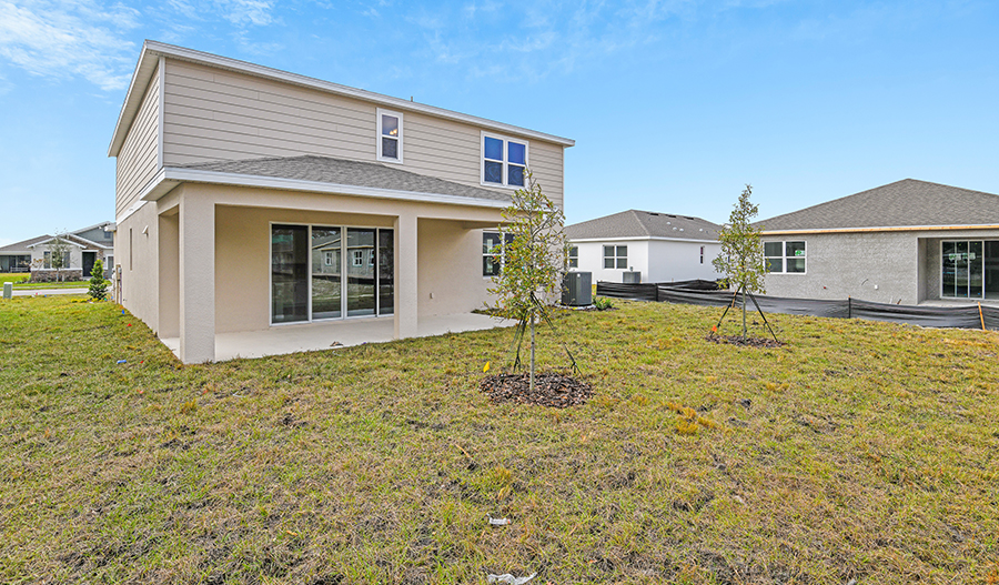 Rear Exterior of the Ammolite floor plan