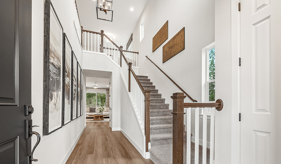 Entry of the Lowell floor plan