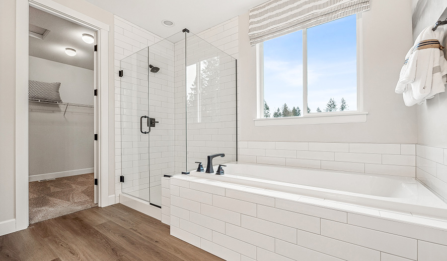 Bathroom of the Lowell floor plan